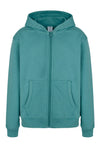 SweatShirt Infantil de fecho c\capuz Alivor (2 de 2)-Teal-1/2-RAG-Tailors-Fardas-e-Uniformes-Vestuario-Pro