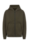 SweatShirt Infantil de fecho c\capuz Alivor-Misty Green - 621-1/2-RAG-Tailors-Fardas-e-Uniformes-Vestuario-Pro