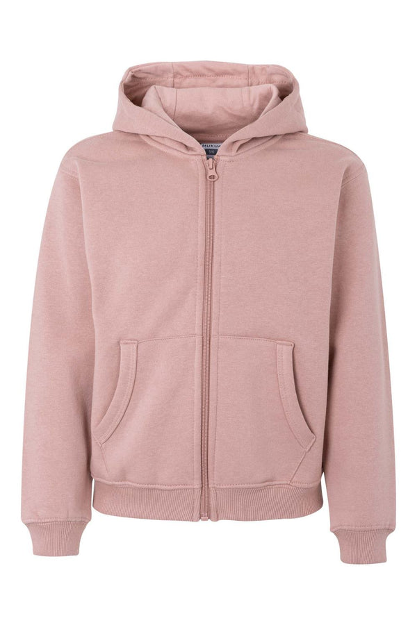 SweatShirt Infantil de fecho c\capuz Alivor-Pale Rose-1/2-RAG-Tailors-Fardas-e-Uniformes-Vestuario-Pro