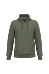 SweatShirt Reciclada c\Capuz Unisexo Malveira-Verde Alcaparra-S-RAG-Tailors-Fardas-e-Uniformes-Vestuario-Pro