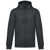 SweatShirt Reciclada c\Fecho e Capuz Malveira-Dark Grey-XS-RAG-Tailors-Fardas-e-Uniformes-Vestuario-Pro