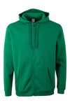 SweatShirt c\capuz e fecho Tenecy (2 de 2)-Kelly Green-S-RAG-Tailors-Fardas-e-Uniformes-Vestuario-Pro