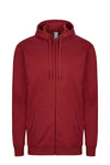 SweatShirt c\capuz e fecho Tenecy-Crimson-XS-RAG-Tailors-Fardas-e-Uniformes-Vestuario-Pro