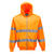 SweatShirt com fecho de alta visibilidade com fecho zip e capuz-Laranja-XS-RAG-Tailors-Fardas-e-Uniformes-Vestuario-Pro