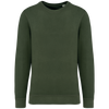 SweatShirt decote redondo Eco Unisexo Vimeiro-Washed Organik Khaki-XXS-RAG-Tailors-Fardas-e-Uniformes-Vestuario-Pro