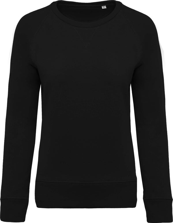 Sweatshirt BIO de senhora com decote redondo e mangas raglan (2 de 2)-RAG-Tailors-Fardas-e-Uniformes-Vestuario-Pro