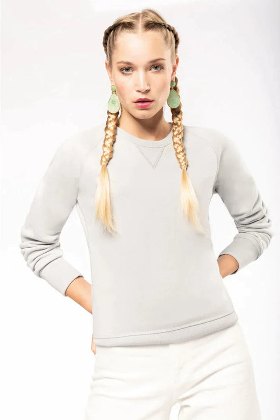 Sweatshirt BIO de senhora com decote redondo e mangas raglan (2 de 2)-RAG-Tailors-Fardas-e-Uniformes-Vestuario-Pro