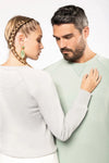 Sweatshirt BIO de senhora com decote redondo e mangas raglan-RAG-Tailors-Fardas-e-Uniformes-Vestuario-Pro
