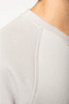 Sweatshirt BIO de senhora com decote redondo e mangas raglan-RAG-Tailors-Fardas-e-Uniformes-Vestuario-Pro
