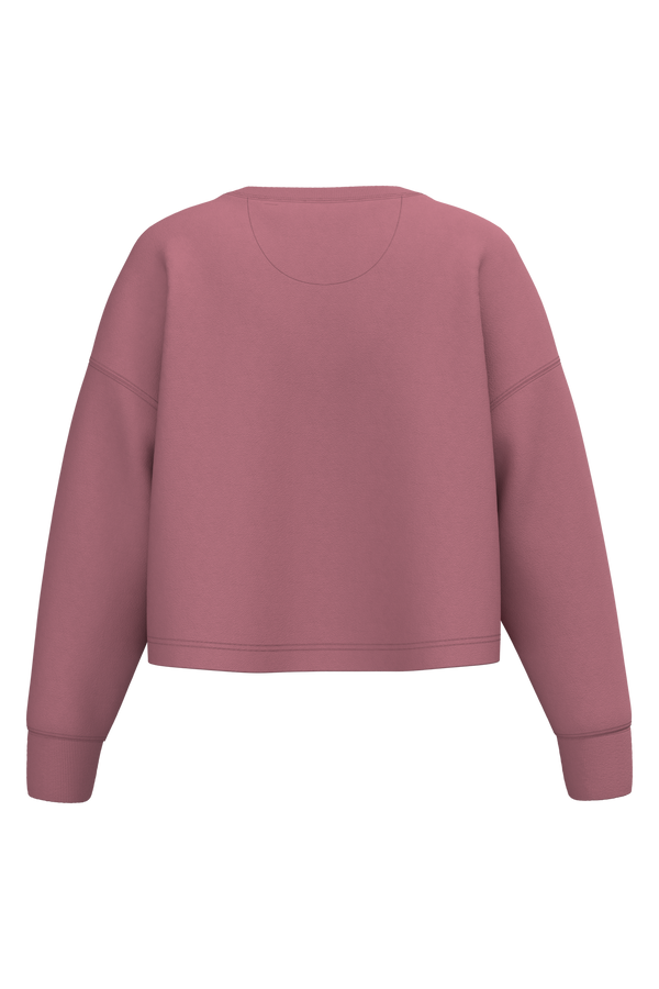 Sweatshirt Curta Decote Redondo Mulher-RAG-Tailors-Fardas-e-Uniformes-Vestuario-Pro