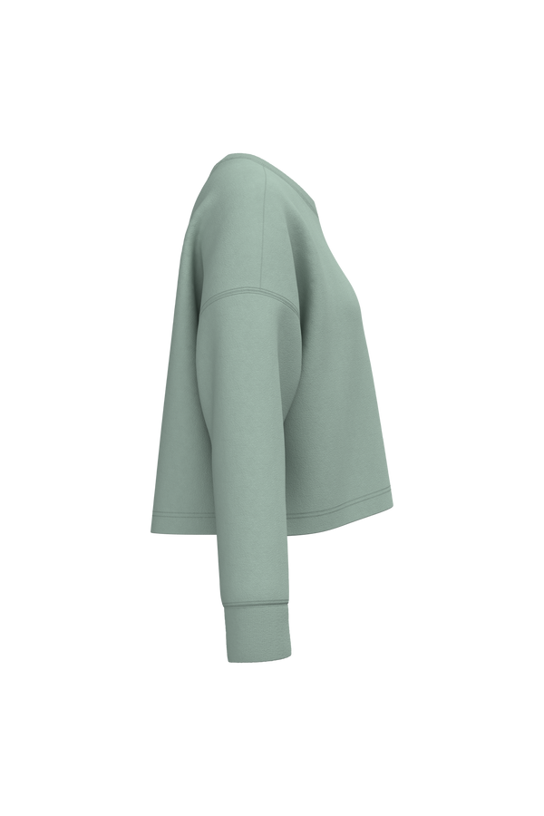 Sweatshirt Curta Decote Redondo Mulher-RAG-Tailors-Fardas-e-Uniformes-Vestuario-Pro
