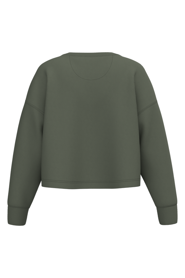 Sweatshirt Curta Decote Redondo Mulher-RAG-Tailors-Fardas-e-Uniformes-Vestuario-Pro