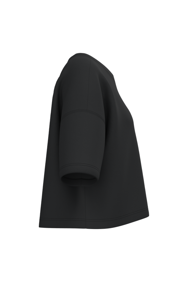 Sweatshirt Curta Manga Curta Decote Redondo Senhora-RAG-Tailors-Fardas-e-Uniformes-Vestuario-Pro