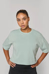 Sweatshirt Curta Manga Curta Decote Redondo Senhora-RAG-Tailors-Fardas-e-Uniformes-Vestuario-Pro