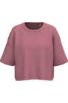 Sweatshirt Curta Manga Curta Decote Redondo Senhora-Rosa Antigo-2XS-RAG-Tailors-Fardas-e-Uniformes-Vestuario-Pro