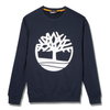 Sweatshirt Decote Redondo Homem-Safira Escuro / Branco-S-RAG-Tailors-Fardas-e-Uniformes-Vestuario-Pro