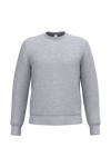 Sweatshirt Decote Redondo Unissexo-Cinzento Oxford Ideal-XS-RAG-Tailors-Fardas-e-Uniformes-Vestuario-Pro