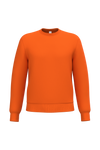 Sweatshirt Decote Redondo Unissexo-Laranja Ideal-XS-RAG-Tailors-Fardas-e-Uniformes-Vestuario-Pro