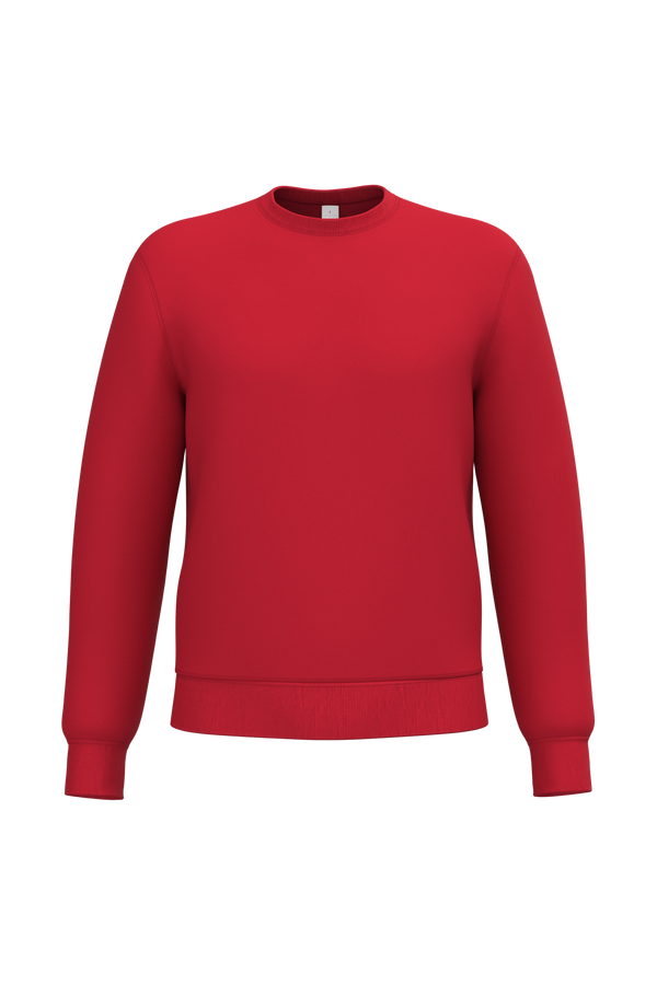 Sweatshirt Decote Redondo Unissexo-Vermelho Ideal-XS-RAG-Tailors-Fardas-e-Uniformes-Vestuario-Pro