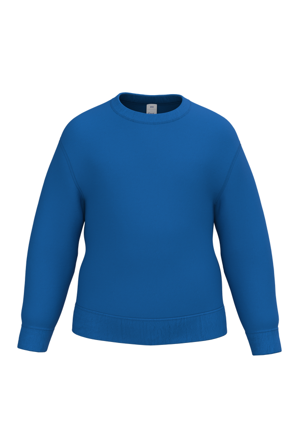 Sweatshirt Decote Redondo de Criança-Azul Royal Ideal-2/4 Anos-RAG-Tailors-Fardas-e-Uniformes-Vestuario-Pro