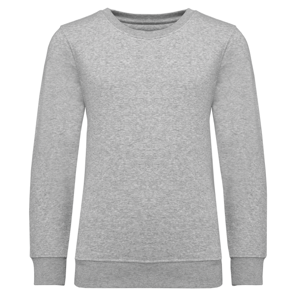 Sweatshirt Decote Redondo de Criança-Cinzento Oxford-4/6 Anos-RAG-Tailors-Fardas-e-Uniformes-Vestuario-Pro