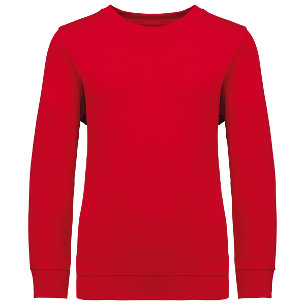 Sweatshirt Decote Redondo de Criança-Vermelho-4/6 Anos-RAG-Tailors-Fardas-e-Uniformes-Vestuario-Pro