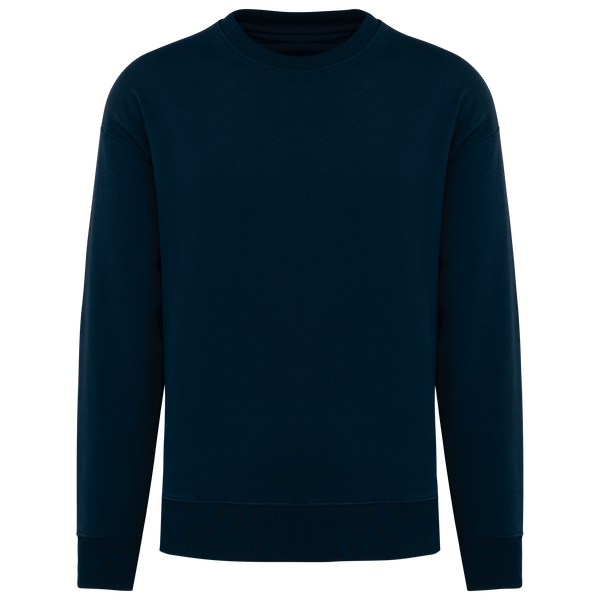 Sweatshirt Eco-responsável Decote Redondo Oversize Unissexo-Azul Marinho-2XS-RAG-Tailors-Fardas-e-Uniformes-Vestuario-Pro