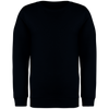 Sweatshirt Eco-responsável Decote Redondo de Criança-Preto-4/6 Anos-RAG-Tailors-Fardas-e-Uniformes-Vestuario-Pro