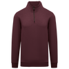 Sweatshirt Eco-responsável Gola Subida 1/2 Fecho Homem-Cereja Escura-XS-RAG-Tailors-Fardas-e-Uniformes-Vestuario-Pro