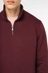 Sweatshirt Eco-responsável Gola Subida 1/2 Fecho Homem-RAG-Tailors-Fardas-e-Uniformes-Vestuario-Pro