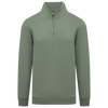 Sweatshirt Eco-responsável Gola Subida 1/2 Fecho Homem-Verde Musgo-XS-RAG-Tailors-Fardas-e-Uniformes-Vestuario-Pro