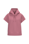 Sweatshirt Eco-responsável Oversize Sem Mangas French Terry Senhora-Rosa Antigo-XS-RAG-Tailors-Fardas-e-Uniformes-Vestuario-Pro
