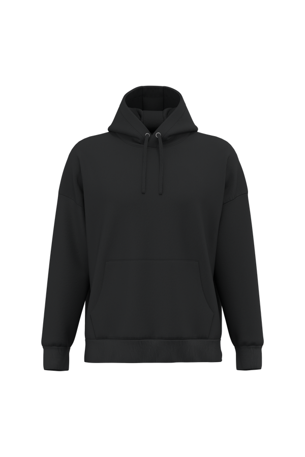 Sweatshirt Eco-responsável com Capuz Oversize Unissexo-Preto-XS-RAG-Tailors-Fardas-e-Uniformes-Vestuario-Pro
