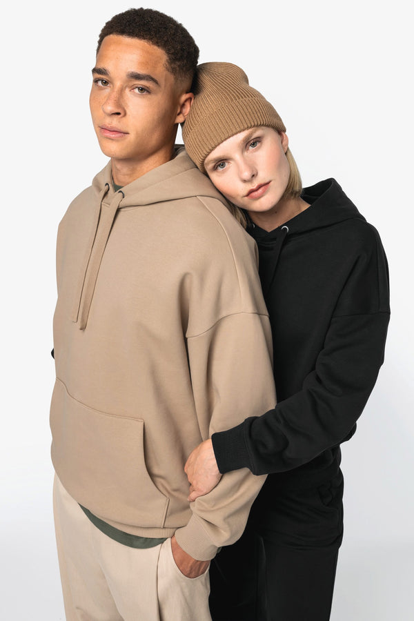 Sweatshirt Eco-responsável com Capuz Oversize Unissexo-RAG-Tailors-Fardas-e-Uniformes-Vestuario-Pro