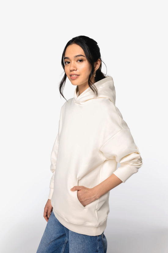 Sweatshirt Eco-responsável com Capuz Oversize Unissexo-RAG-Tailors-Fardas-e-Uniformes-Vestuario-Pro