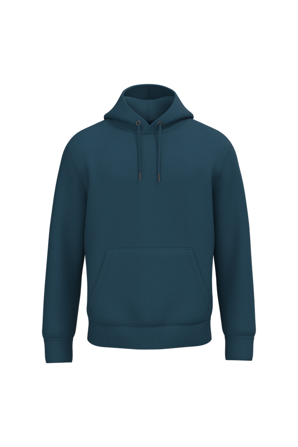 Sweatshirt Eco-responsável com Capuz Unissexo-Azul Pavão-2XS-RAG-Tailors-Fardas-e-Uniformes-Vestuario-Pro