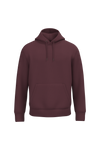 Sweatshirt Eco-responsável com Capuz Unissexo-Cereja Escura-2XS-RAG-Tailors-Fardas-e-Uniformes-Vestuario-Pro