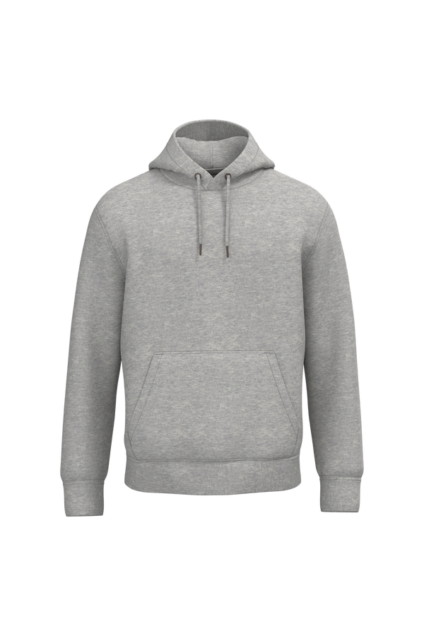 Sweatshirt Eco-responsável com Capuz Unissexo-Cinzento Lua Mesclado-2XS-RAG-Tailors-Fardas-e-Uniformes-Vestuario-Pro