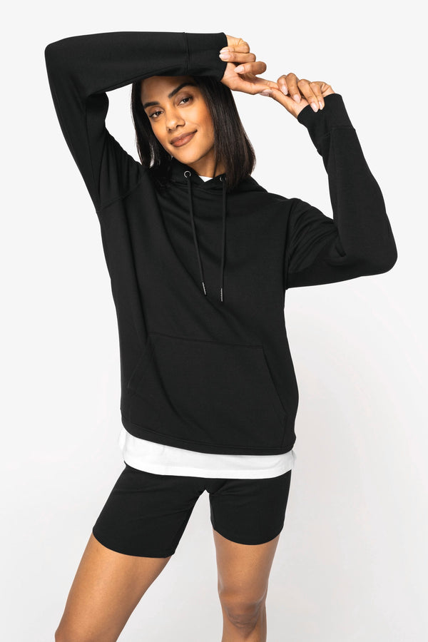 Sweatshirt Eco-responsável com Capuz Unissexo-RAG-Tailors-Fardas-e-Uniformes-Vestuario-Pro