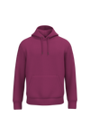 Sweatshirt Eco-responsável com Capuz Unissexo-Roxo Cereja-2XS-RAG-Tailors-Fardas-e-Uniformes-Vestuario-Pro
