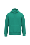 Sweatshirt Eco-responsável com Capuz Unissexo-Verde Gema-2XS-RAG-Tailors-Fardas-e-Uniformes-Vestuario-Pro