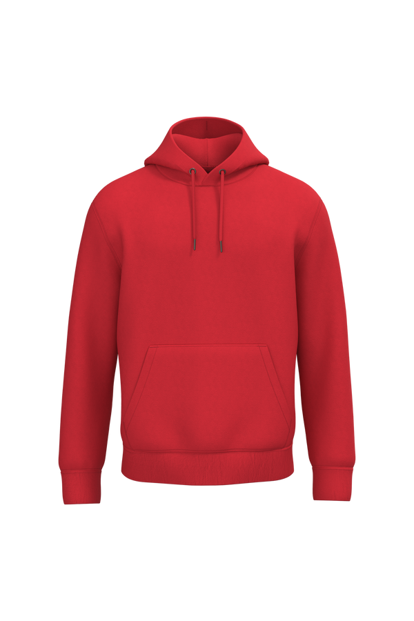 Sweatshirt Eco-responsável com Capuz Unissexo-Vermelho Papoila-2XS-RAG-Tailors-Fardas-e-Uniformes-Vestuario-Pro