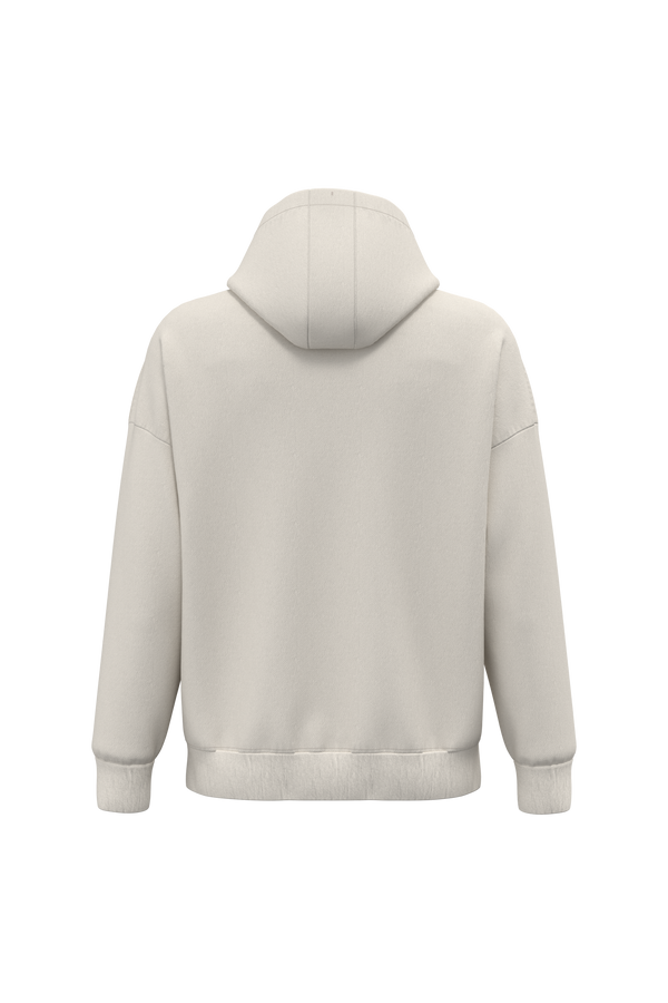 Sweatshirt Eco-responsável com Fecho e Capuz Oversize Unissexo-RAG-Tailors-Fardas-e-Uniformes-Vestuario-Pro