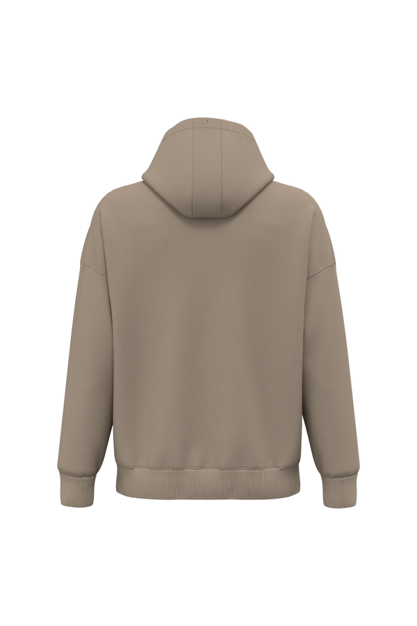 Sweatshirt Eco-responsável com Fecho e Capuz Oversize Unissexo-RAG-Tailors-Fardas-e-Uniformes-Vestuario-Pro