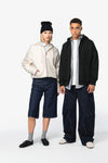 Sweatshirt Eco-responsável com Fecho e Capuz Oversize Unissexo-RAG-Tailors-Fardas-e-Uniformes-Vestuario-Pro
