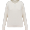 Sweatshirt Eco-responsável em Malha Turca de Senhora-Marfim-XS-RAG-Tailors-Fardas-e-Uniformes-Vestuario-Pro