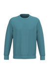 Sweatshirt Ecológica com Decote Redondo Unissexo-Azul Adriático-2XS-RAG-Tailors-Fardas-e-Uniformes-Vestuario-Pro