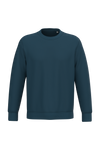 Sweatshirt Ecológica com Decote Redondo Unissexo-Azul Pavão-2XS-RAG-Tailors-Fardas-e-Uniformes-Vestuario-Pro