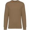 Sweatshirt Ecológica com Decote Redondo Unissexo-Camel Escuro-2XS-RAG-Tailors-Fardas-e-Uniformes-Vestuario-Pro
