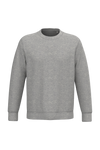 Sweatshirt Ecológica com Decote Redondo Unissexo-Cinzento Lua Mesclado-2XS-RAG-Tailors-Fardas-e-Uniformes-Vestuario-Pro